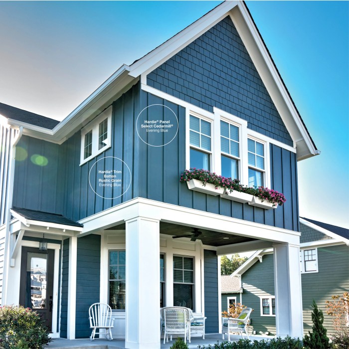 Hardie board and batten