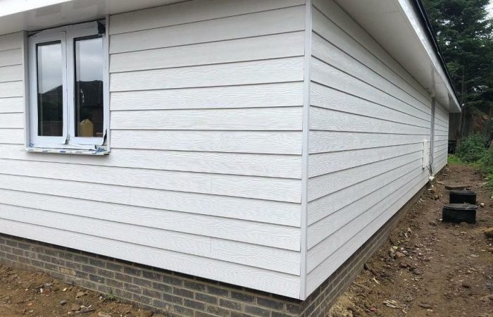Cement board siding