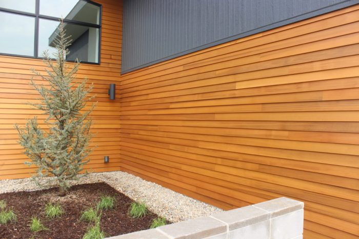 Cedar siding installers