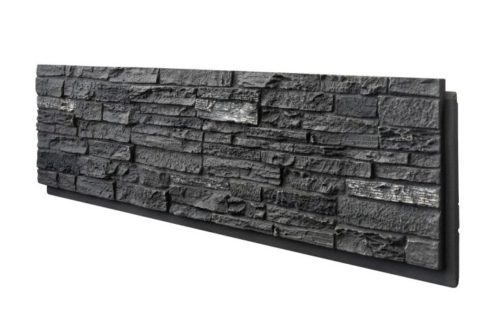 Stone veneer siding