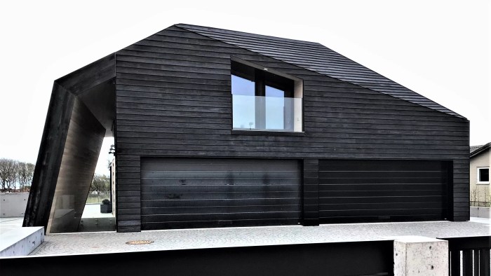 Wood charred siding premium drewno