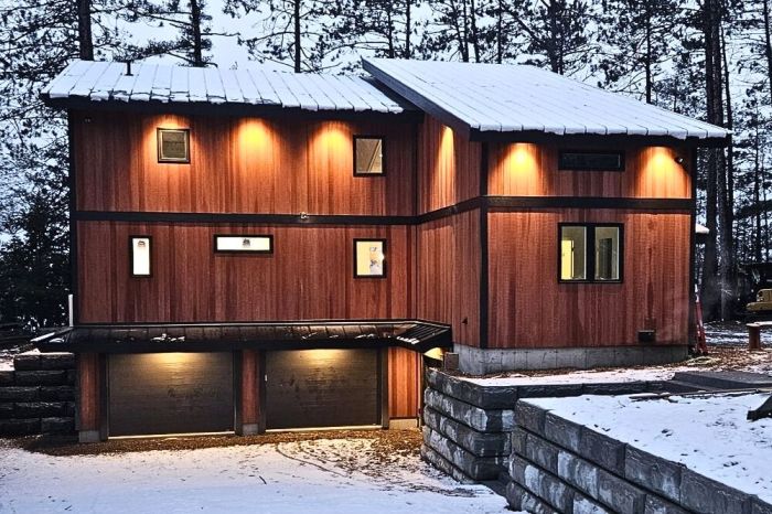 Cedar siding installers