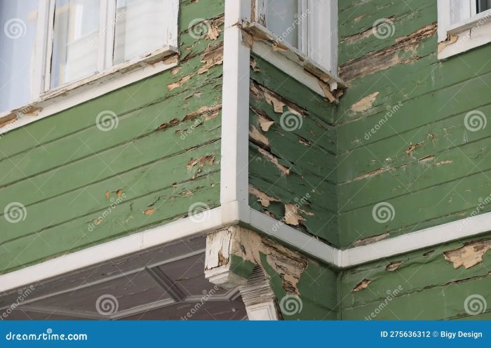 Wood siding repair