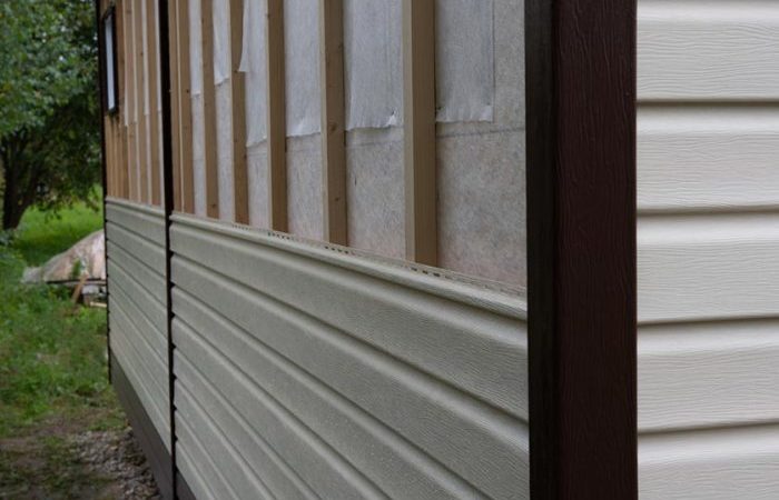 Wood siding replacement