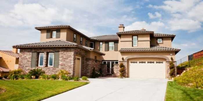 Veneer stucco tailored blend